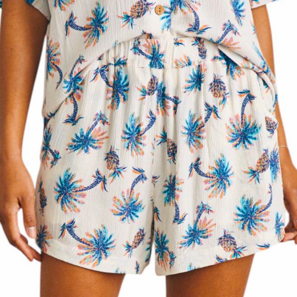 NEW Faherty Cabana Pull-on Shorts